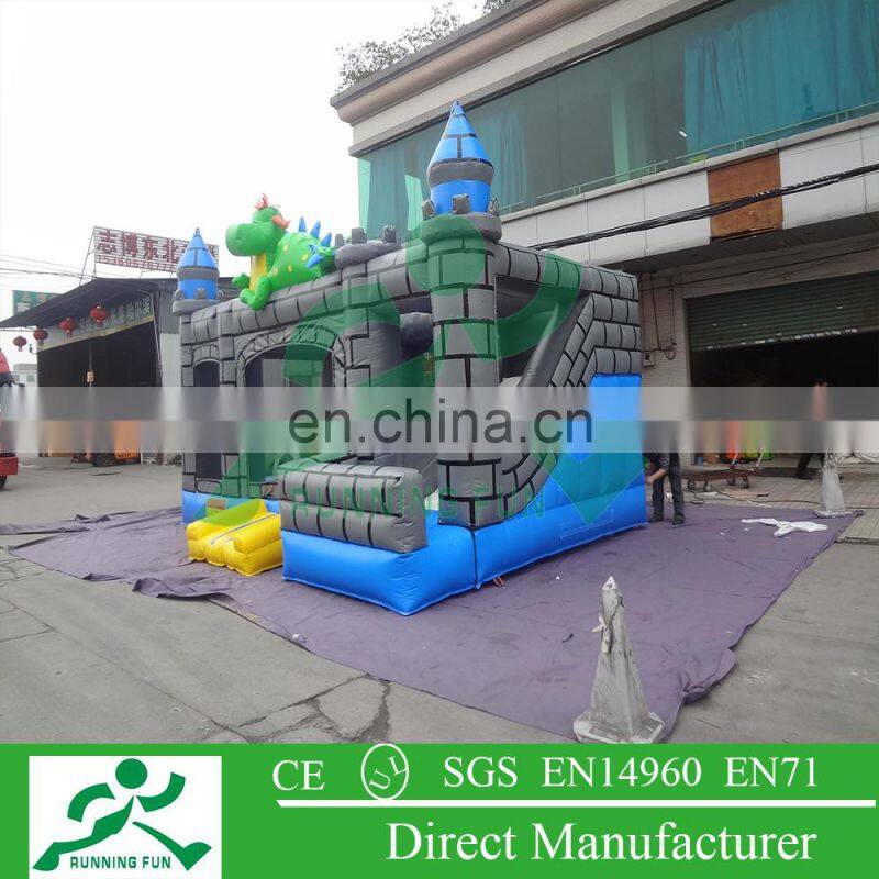 inflatable dragon bouncy castle IB47