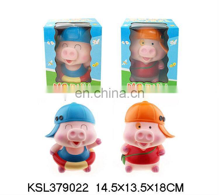Cartoon style lovely chipmunks money bank