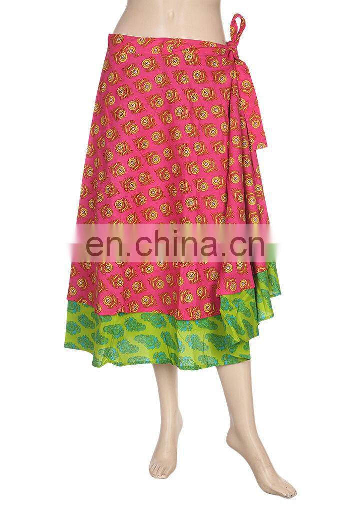 Old Silk Saree Recycled Multiwear Indian Magic Vintage Wrap Skirt