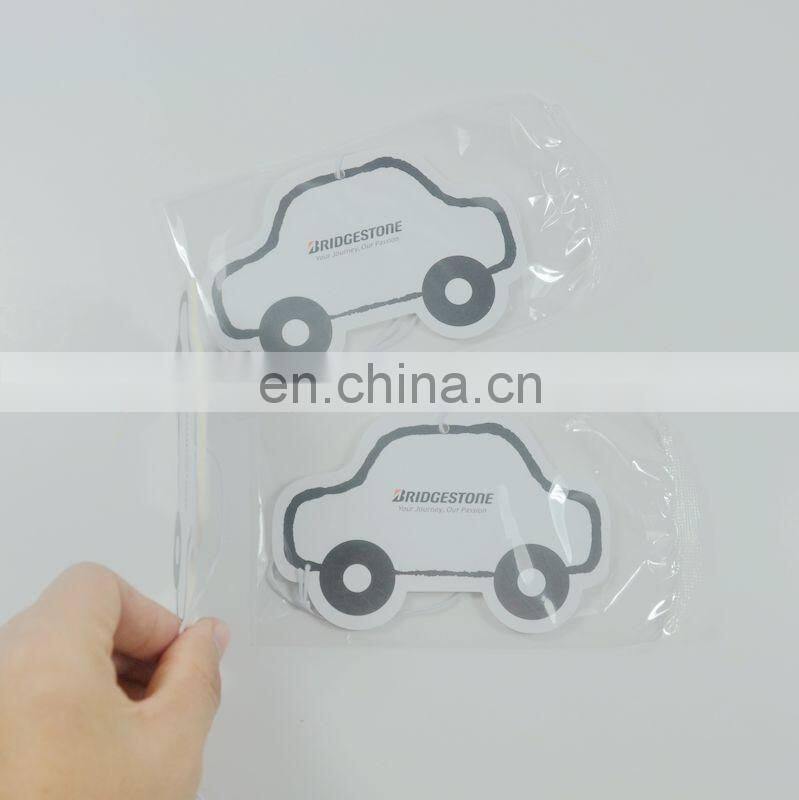 OEM factory price cartoon shape car air freshner , paper card air freshner