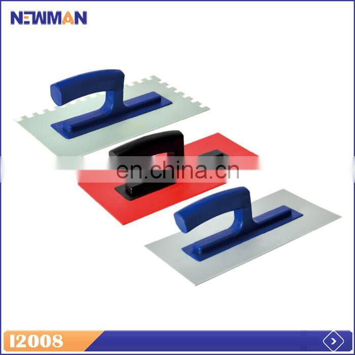 I3086 black plastic handle plastering tool rubber grout float trowl