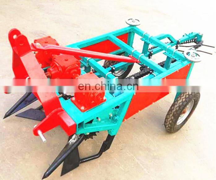 Small India 1 Row Tractor Groundnut Peanut Combine Harvester Machine
