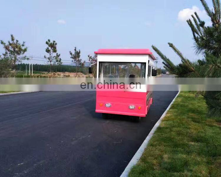 street mobile food cart chinese hot dog cart electric fast food truck
