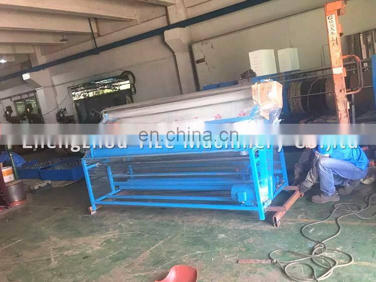 industrial fabric cloth roller Inspection and rolling Machine price
