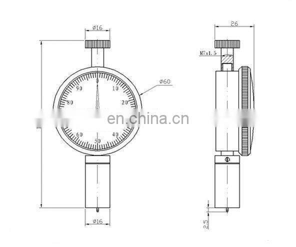 LX-A-1 Single Needle Shore A sclerometer