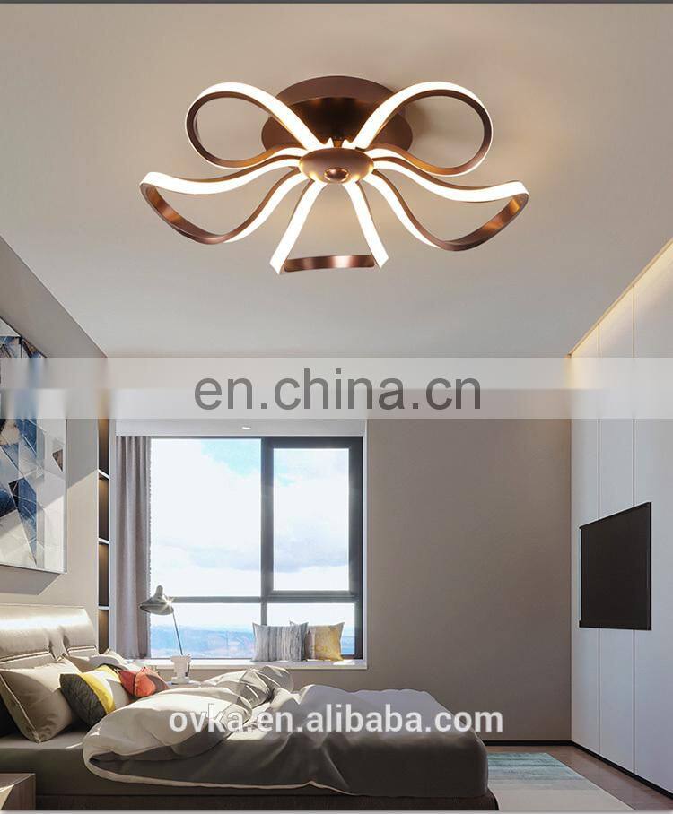 Simple modern led ceiling light for living room