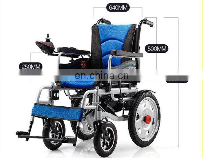 Disabled Caremoving Handcycle Electric Chair Scooter Lightweight Cheap Price Foldable Electric Wheelchair