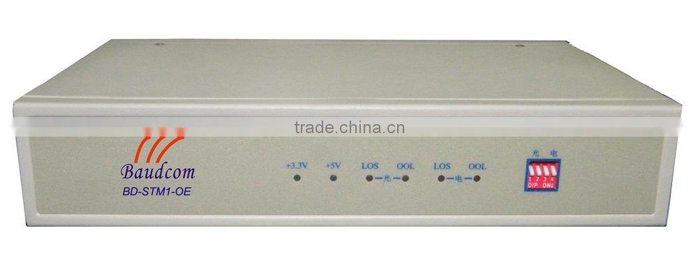 SC FC optical to electrical STM-1 fiber optic modem