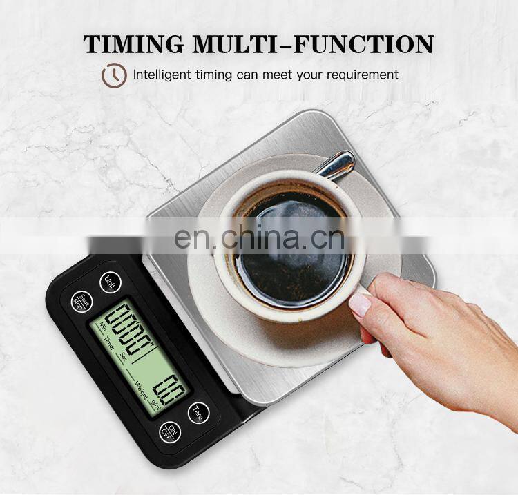 Good Quality 3Kg Economic Balance High Accuracy Kitchen Coffee Scale 3Kg 0.1G Electronic Balance Scale