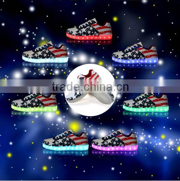 crazy adult flashing trainers wholesale,hot selling running shoes led lights,led flashing shoe light