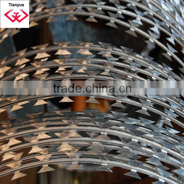 Galvanized Razor Wire/personal factory