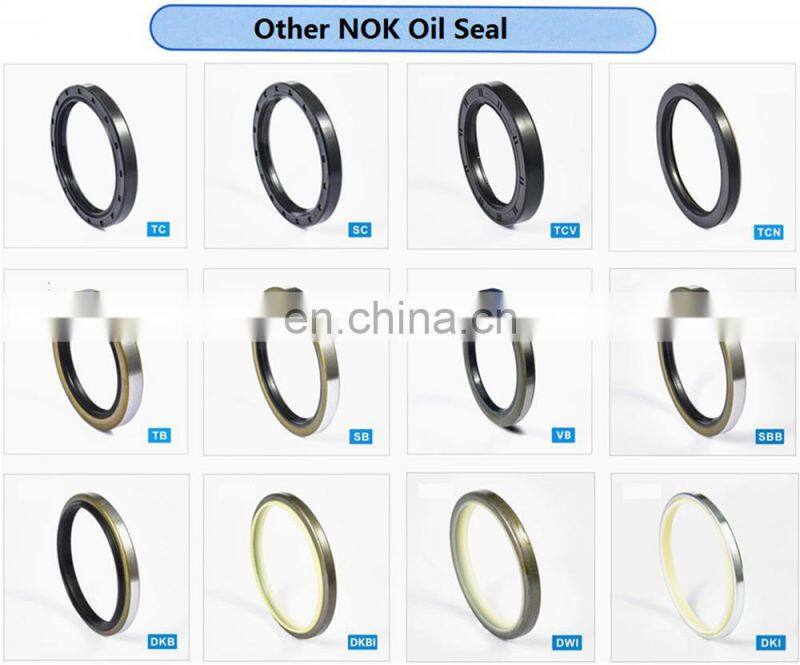 Japan N0K Oil Seal SC SB Type Singal Lip NBR Oil Seal With Rubber Covered