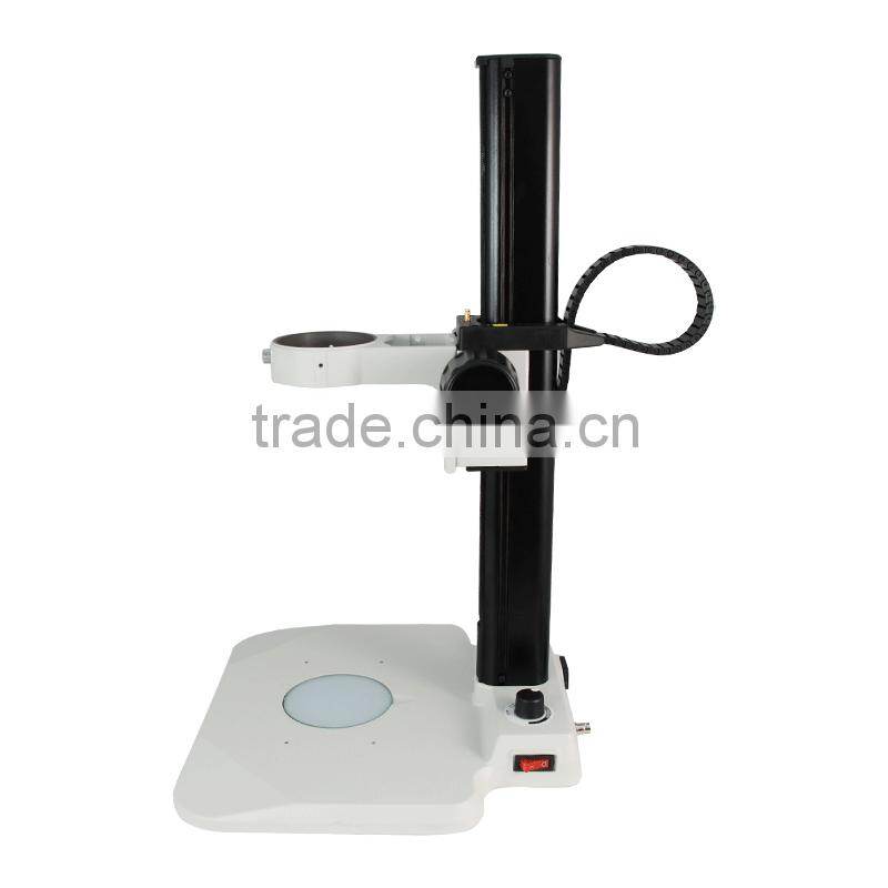 ZJ-623 83mm LED Illuminated Light Microscope Track Stand