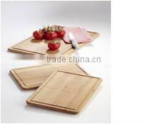 new design square shape bamboo cutting board