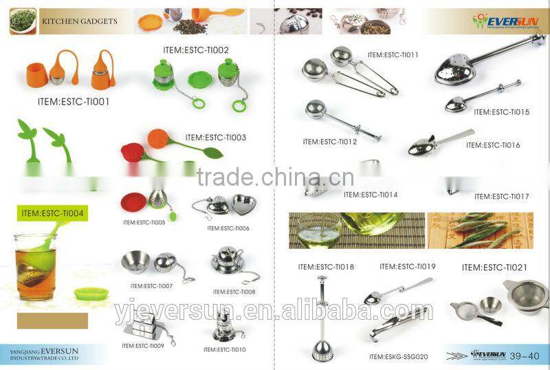 Private labeling stainless steel tea infuser