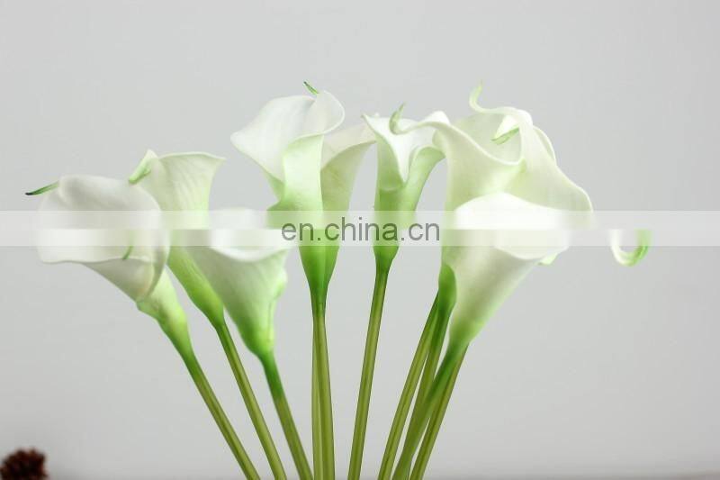 5cm head calla lily artificial flower 10pcs/lot PU real touch flowers home decoration wedding bouquet Decorative Flower