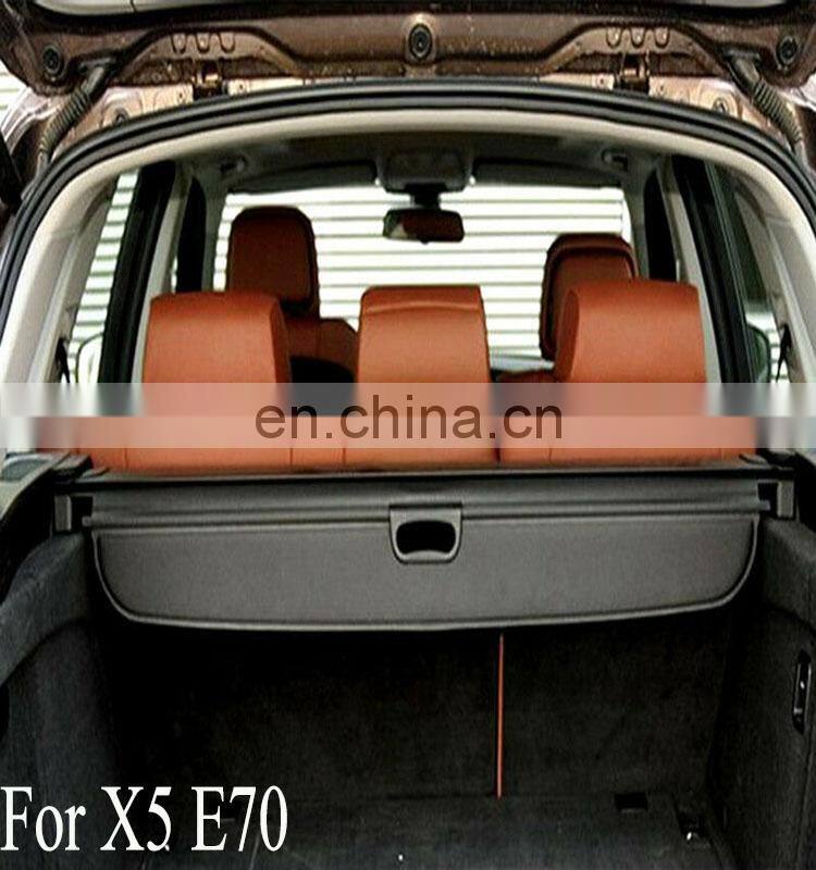 New Auto Rear Cargo Cover Security  Black  For X5 E70 2008-2013