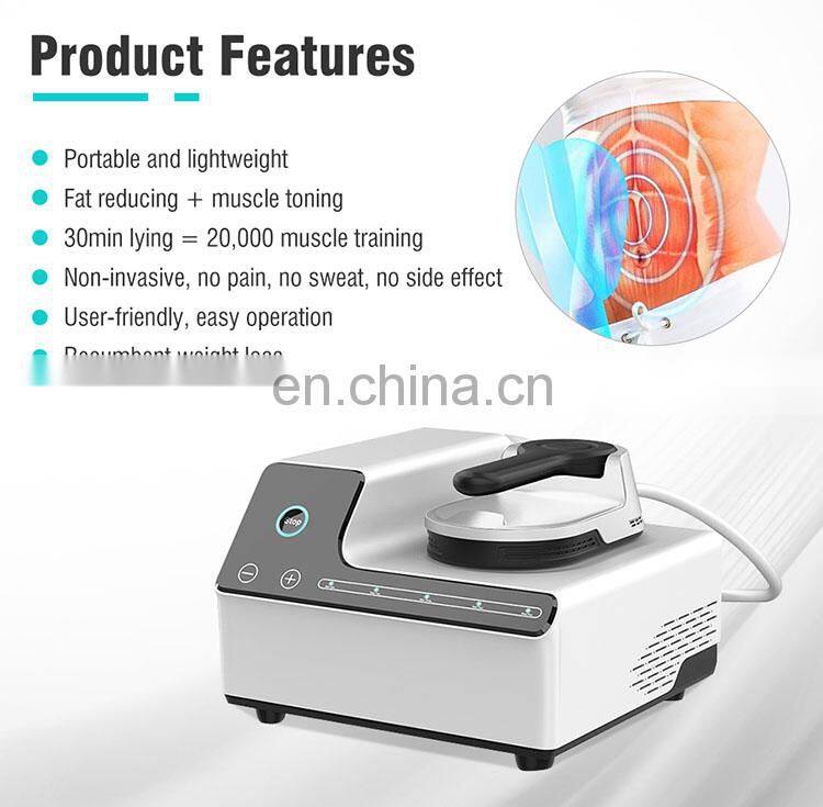 Ems Body Slimming Machine Body Shaping High Intensity Electromagnetic Muscle Oem/Odm 4 Channels Ems Tens Unit Massage Machine