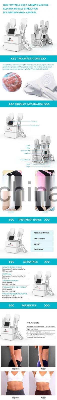 High quality Body slimming Muscle Building Weight Loss Machine