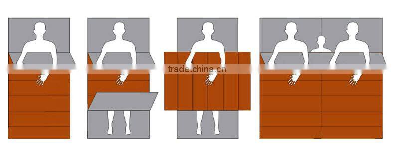 Rectangular Camping Sleeping Pad with Hood