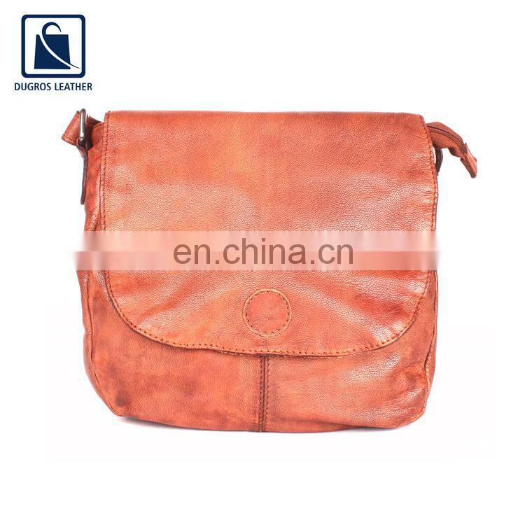 Silver Antique Fitting Modern Design Luxury Pattern Swiss Cotton Lining Material Genuine Leather Women Sling Bag