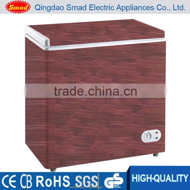 R134a Portable Single solid door Top Open Color mini Chest Freezer
