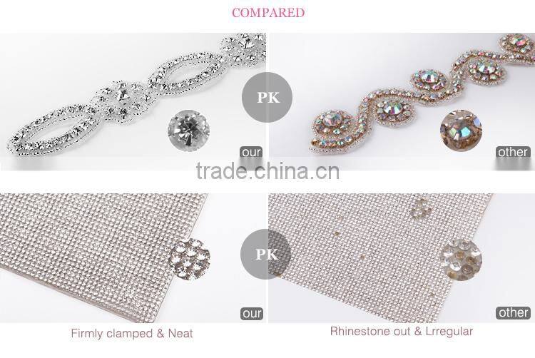 Lemon Yellow Crystal Acrylic Stone Sew on Dress