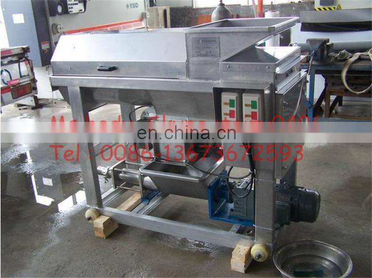 Energy-saving full automatic Grape Destemmer Machine | Grape Crusher Stemmer