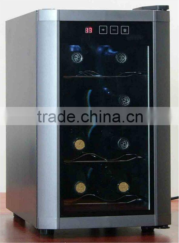 24 Bottles wine refrigerator, fridge for red wine, Dual Zone wine coolers