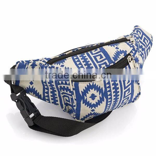 Hot Selling Unisex Tribal Print Fanny Pack Customize Fanny Pack 2016