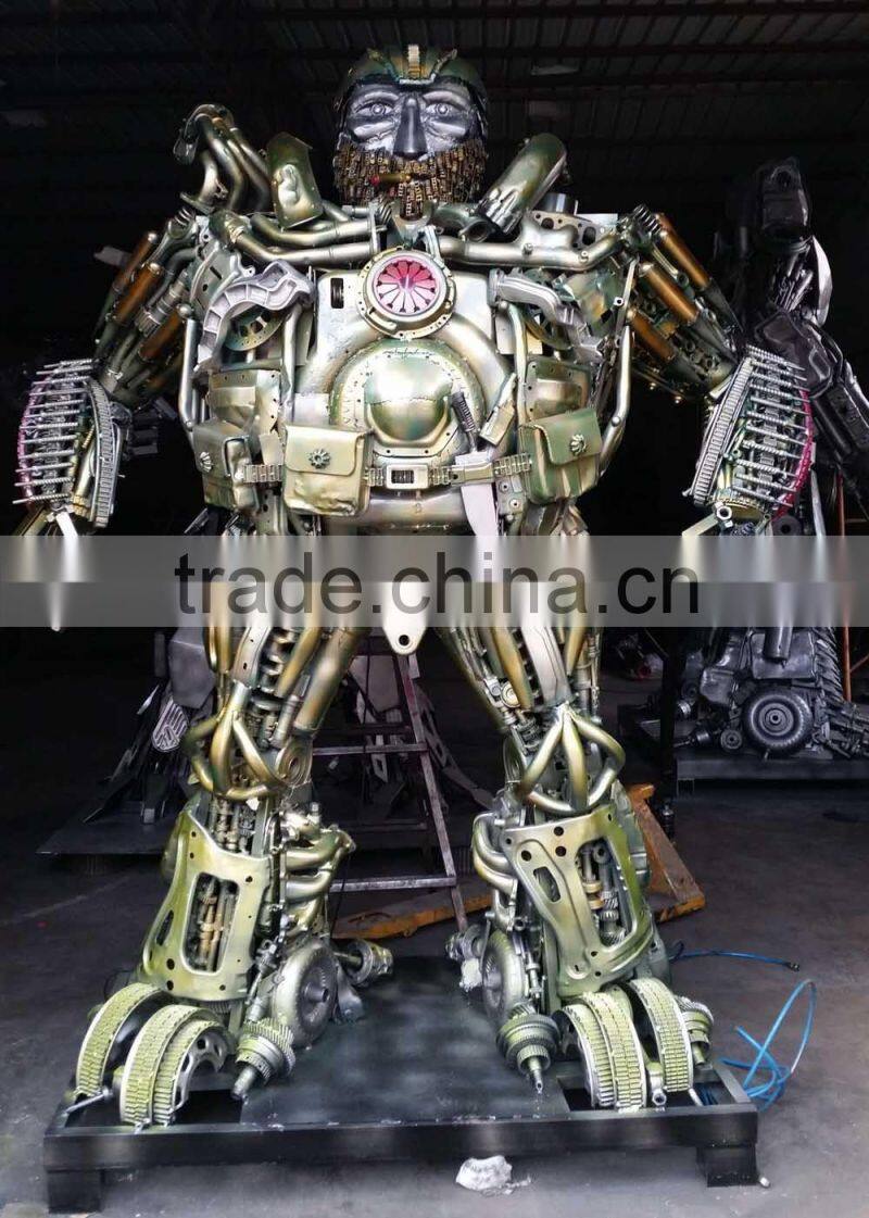 2.5 meters high Hound modern outdoor metal sculptures