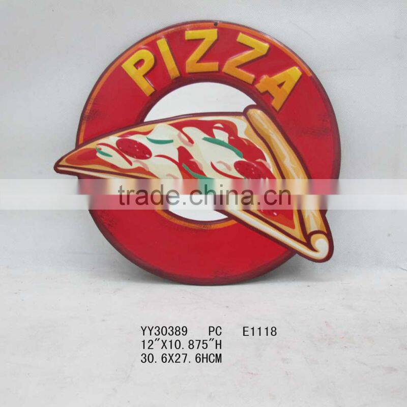 rectangle embossed tin sign, metal wall arts for home decor