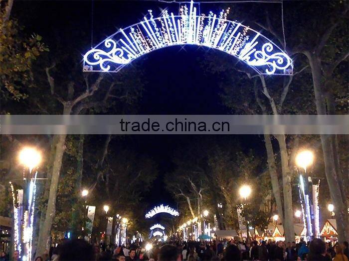 Outdoor holiday decoration LED Motif Light/pole lamp street decoration