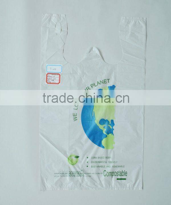 Cornstarch Biodegradable T-shirt Vest Bags Global Sells