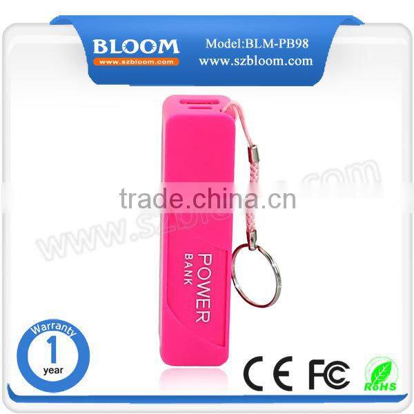 Super fast charger 2600mah portable consumer power banks