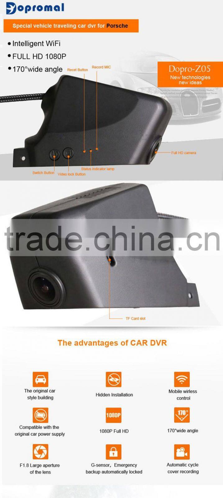 Camera car dvr,smallest hd car dvr camera,night vision car camera for Porsche