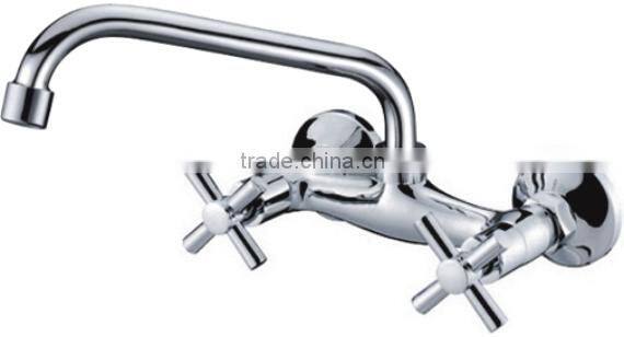 Plastic cross handle abs water faucet