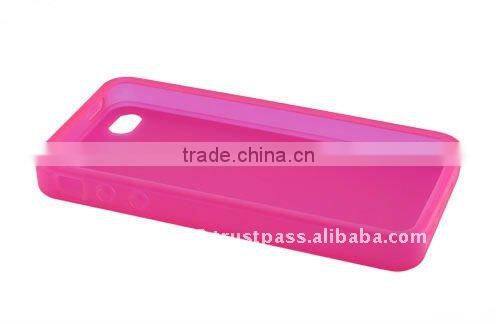 factory price!pink TPU Case For Apple Iphone 4( accept paypal)