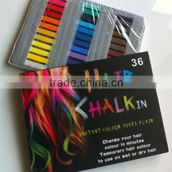 wholesale 2013 most populary colorful hair chalk made in china