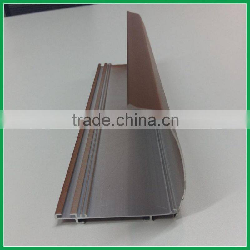 blinds components aluminium alloy accessories for zebra blinds cover and curtain rail track
