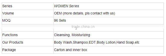 Factory price bath gift sets scented lightening skin whitening shower gel