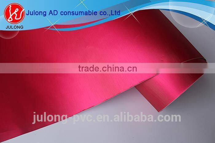 Multifunctional Brush matte chrome car sticker silver car wrap vinyl glossy car stickers with high quality