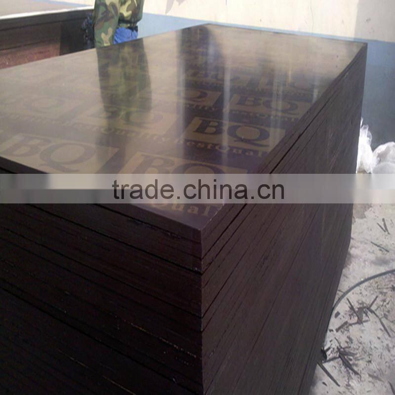Non-slip marine plywood,Black film faced plywood