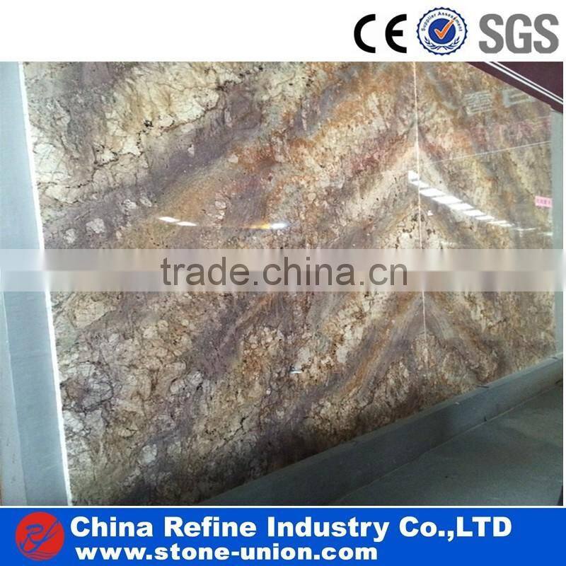 Yellow onyx stone slabs