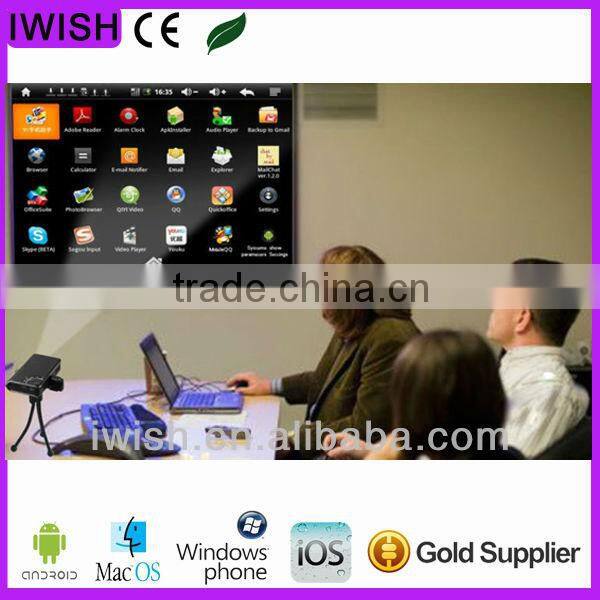 mini led projector 640x480 LED Micro Portable HDMI USB VGA PC Laptop Mini Projector For APPLE PAD