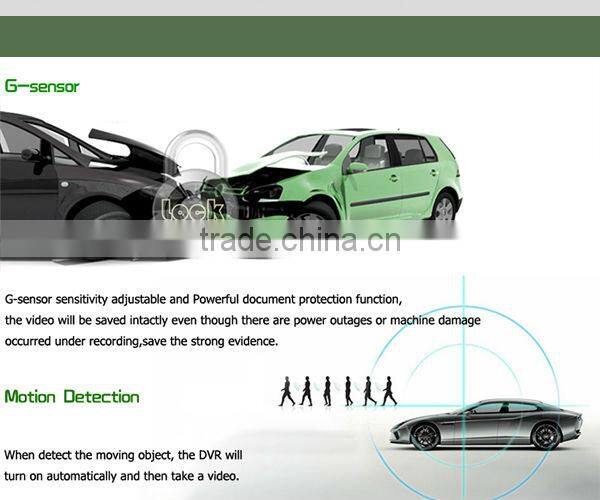 1080P HD car rear view mirror monitor with DVR function