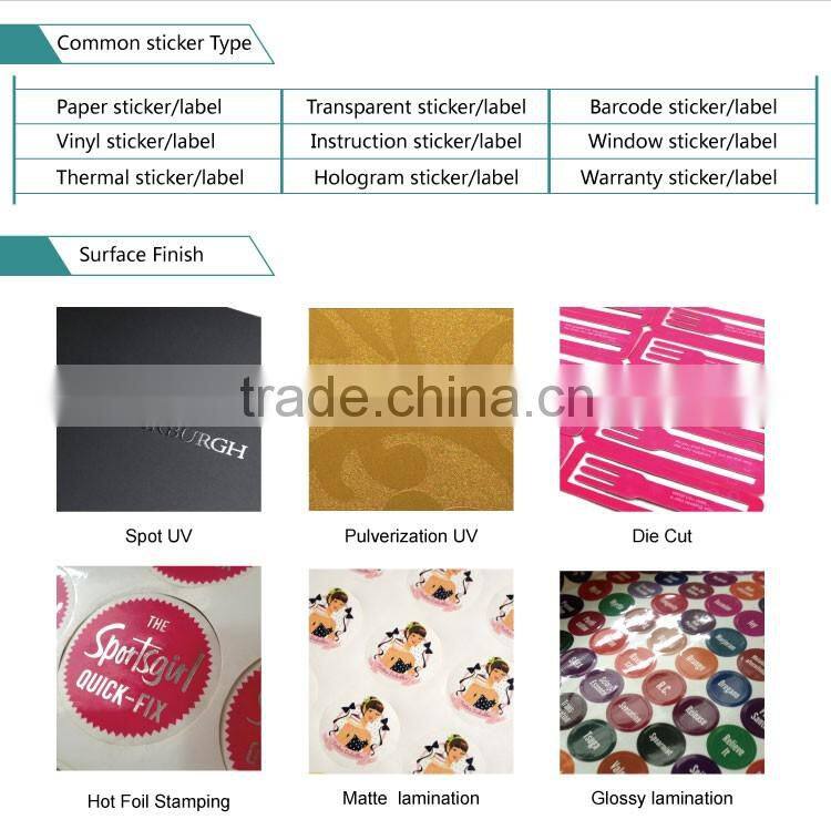 Customed Wine Label Printing