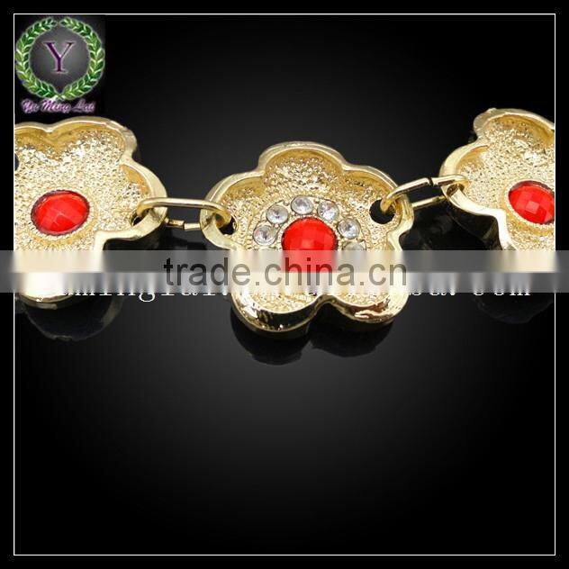 star design african fashion jewelry set gold plated
