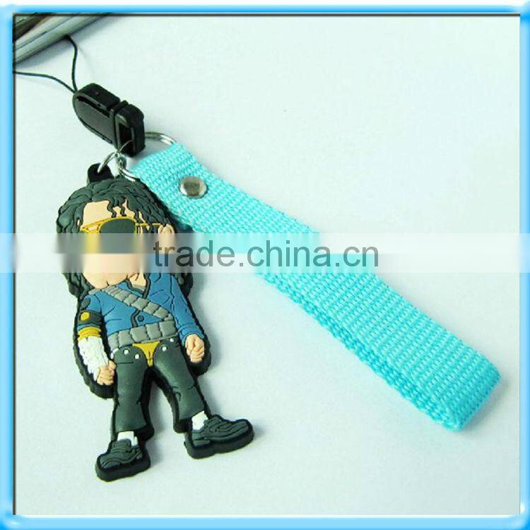 Novelty OEM detachable phone pendant accessory