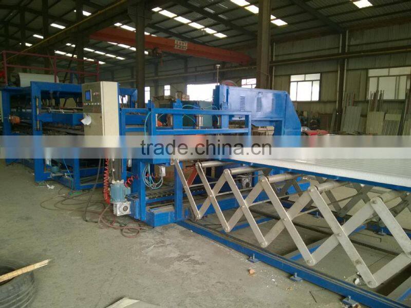 hot rock wool sandwich panel for roof or wall